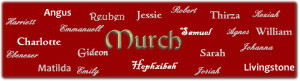 Murch One Name Study
