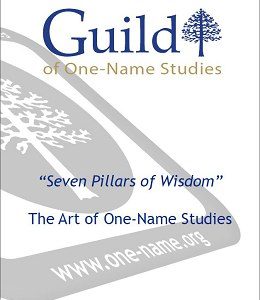 The Art of One-Name Studies - "Seven Pillars of Wisdom"
