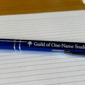 Guild ball pen - Blue - with Black Ink